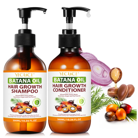 Batana Oil Hair Growth Set - Shampoo and Conditioner